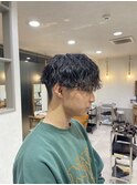 波巻きスパイラルパーマ
