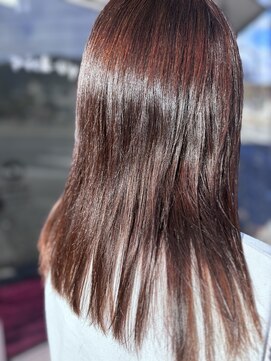 ピックアップ(Pick UP) ピンクブラウン　艶ストレート　髪質改善　ヘアケア20代30代40代