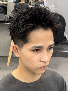 フィフスパーク(fifth PARK) 渋谷刈り上げスパイキーショートツイストスパイラルパーマ