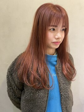 アンドレ ヘア デザイン(Andre Hair Design) ダブルカラーピンクベージュケアブリーチカラーハイトーンカラー