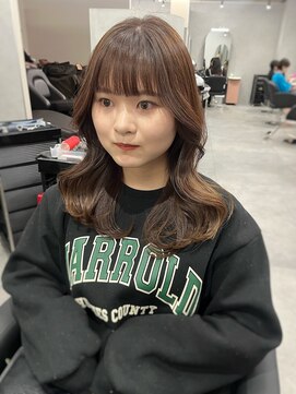 ジエクト カナウ(The Ect canow) 【顔周り似合わせカット】姫カットレイヤー/韓国風巻き