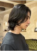 メンズロング メンズヘア メンズレイヤー 銀座 有楽町