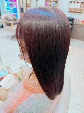 ヘアメイクゼロ 坂戸駅前店(hairmake zero) 質感再生ケアカラー＋質感再生オージュアorオッジTr