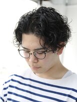 シンディ(Shindy)&nbsp;センターパート×スパイラルパーマ