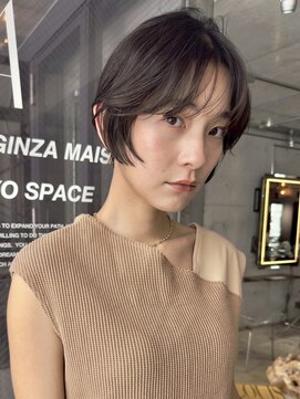 スクリーンギンザメゾン 銀座(SCREEN GINZA MAISON.) 黒髪カタログ/クラゲヘアー/オリーブ/銀座