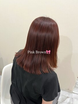 ルピナス(Lupine.) 【RIKO】ピンクブラウン☆