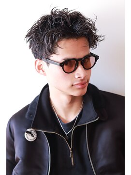 ブリランチン イワタ(Brilliantine Iwata) スパイキーパーマショート