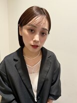 トリッカ 銀座(tricca)&nbsp;耳かけボブ/シースルーバング/お呼ばれヘア/まとめ髪