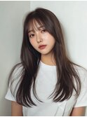 カジュアルレイヤーミディ[伊丹駅/髪質改善/白髪染め]