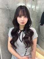 ロンドメリア 天神大名店(Lond Melia)&nbsp;イメチェン/外ハネボブ/ブルーブラック/美髪/ホワイトブロンド