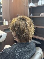 クロムトウキョウ ザ バーバー 新宿本店(CHROM TOKYO the Barber)&nbsp;ツイストスパイラルパーマ