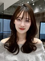 ファルベ(Farbe)&nbsp;黒髪/オリーブグレー/小顔/ココアベージュ