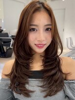 グロウ 恵比寿(grow)&nbsp;ハイライトカラー/ミルクティーベージュ/レイヤーカット