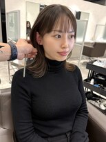 キートス(Kiitos)&nbsp;肩下ボブミディアムボブ切りっぱなしボブU24