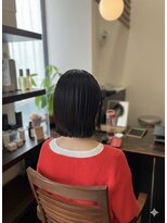 オラ ボーテ(Aura Beaute)&nbsp;くびれボブ切りっぱなしボブレイヤーボブ大人ボブパツっとボブ