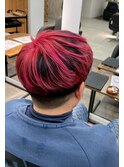MEN’S/リバースセンターパート/ニュアンスパーマ/金沢文庫