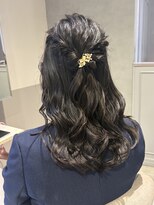 ルアナ 梅田店(Luana)&nbsp;【CHIHOMI】ふんわりハーフアップ/ヘアセット/大阪梅田