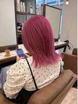 ニュースエン(newseN:) ピンクベージュ/ダブルカラー/ケアブリーチ/髪質改善/万代/新潟
