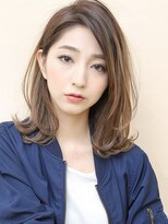 ユージュアル(THE USUAL) デジタルパーマミルクティーブロンドワンホンレイヤー夏 33