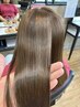 【持ちの良さ自然さを両立した】カット+髪質改善ストレート