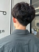マップメンズデザイン(map men's design) ニュアンスパーマ 刈り上げ ツーブロック マッシュショート