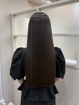 セタ 新宿(seta)&nbsp;美髪髪質改善ストレート/艶髪ロング/ダークブラウン