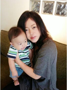 スティルヘア(still hair) ★縮毛矯正セミロング♪コスメストレート髪質改善ココアベージュ