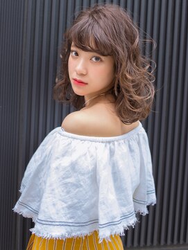 ヘアアンドエステ ヒロイン 西麻布本店(Hair&Esthe HIROIN) ニュアンスカールミディ『山村雄貴』