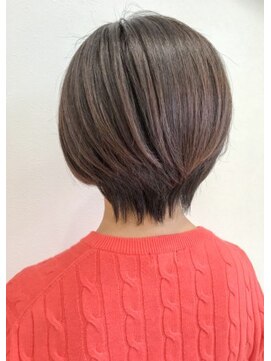 クアトロ グランシュ 川崎店(QUATRO × GranCieux) 大人ボブシンプルグラデーション★QUATRO★