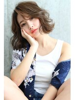 ブラン 天王寺(Blanc)&nbsp;【Blanc/天王寺】3Dカラー/無造作カール/カジュアルボブ 2