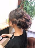 ふわふわルーズ盛りヘアセット