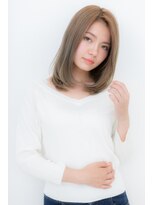 カバーヘア ブリス 戸田公園西口店(COVER HAIR bliss)&nbsp;外国人風カラー♪ワンカール小顔セミディZ戸田公園10代20代30代