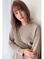 クラン 六甲道(Chlan) ゆるふわ無造作波ウェーブ×シースルーバング【灘区/六甲道】