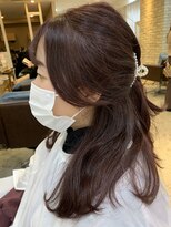 シェノン 西梅田(CHAINON)&nbsp;韓国式似合わせカット、＊エギョモリ、メルティカラー