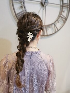 ヘアセットサロン ミント(Hair set salon MINT) 編みおろし