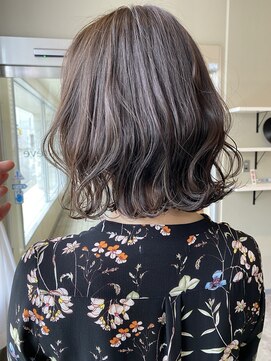 アットラップレーヴ(attrape-reve) 【attrape-reve】☆ラフウェーブ☆透明感グレージュアッシュ