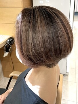 バブ バイネオリーブ(Bab by neolive) ハイライトボブ☆ショコラベージュ