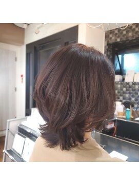 ブリング バイ スノードロップ 吉祥寺(BRING by Snowdrop) 前髪/マチルダボブ/ピンクベージュ/インナーグレージュ/吉祥寺