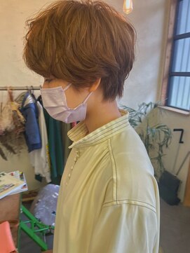 ハコ(haco.) 王道ニュアンスショートパーマスタイル