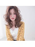 ☆ゆるふわセミディ×シアーベージュ☆-日吉店-
