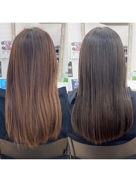 ルスリー 宇都宮店(Lsurii) 髪質改善カラー