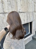 ラグーン 原宿 表参道(LAGOON)&nbsp;【LAGOON】ブリーチなしでつくる柔らかいオリーブベージュ♪