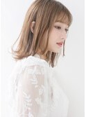 【FRAME】ニュアンスカラー 外ハネカール