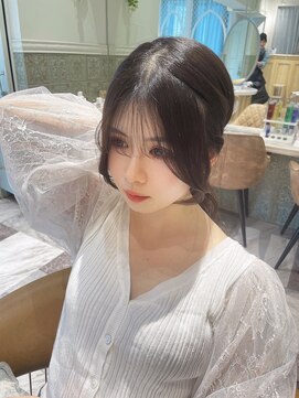 ロンド ロビン 栄(Lond robin) 【Lond robin】木屋元一　前髪/顔まわり/2way/韓国/レイヤー