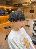 沖縄メンズツイストスパイラルパーマ