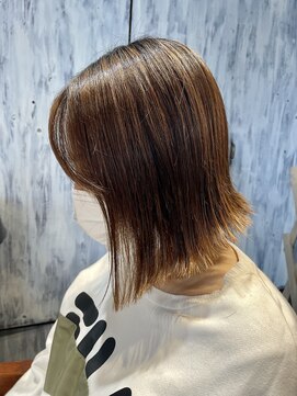 ミーツ バイ カシェート 武蔵藤沢店(meets by cachette) 切りっぱなしボブ