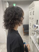 リアイス(Re:ICE) レイヤーウルフネオソバージュゆるめスパイラルパーマ