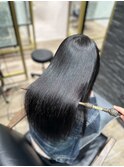 【髪質改善ストレート】高難易度な髪質改善ストレート