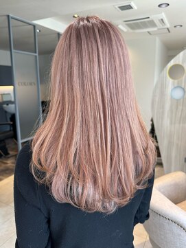 カラーズ(PRIVATE HAIR SALON COLOR'S) 【カラーリスト小栗】ハイトーン◎ピンクミルクティベージュ