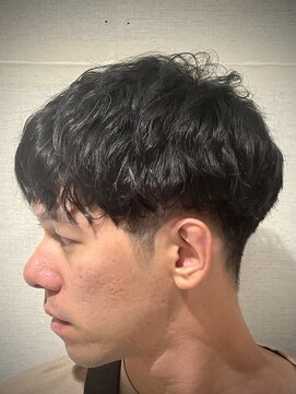 ヒロギンザ 大阪本店(HIRO GINZA) ツーブロックパーマスタイル